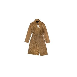 🆕 Banana Republic Camel Buttonless Trench Coat - Women’s Petite Size XS